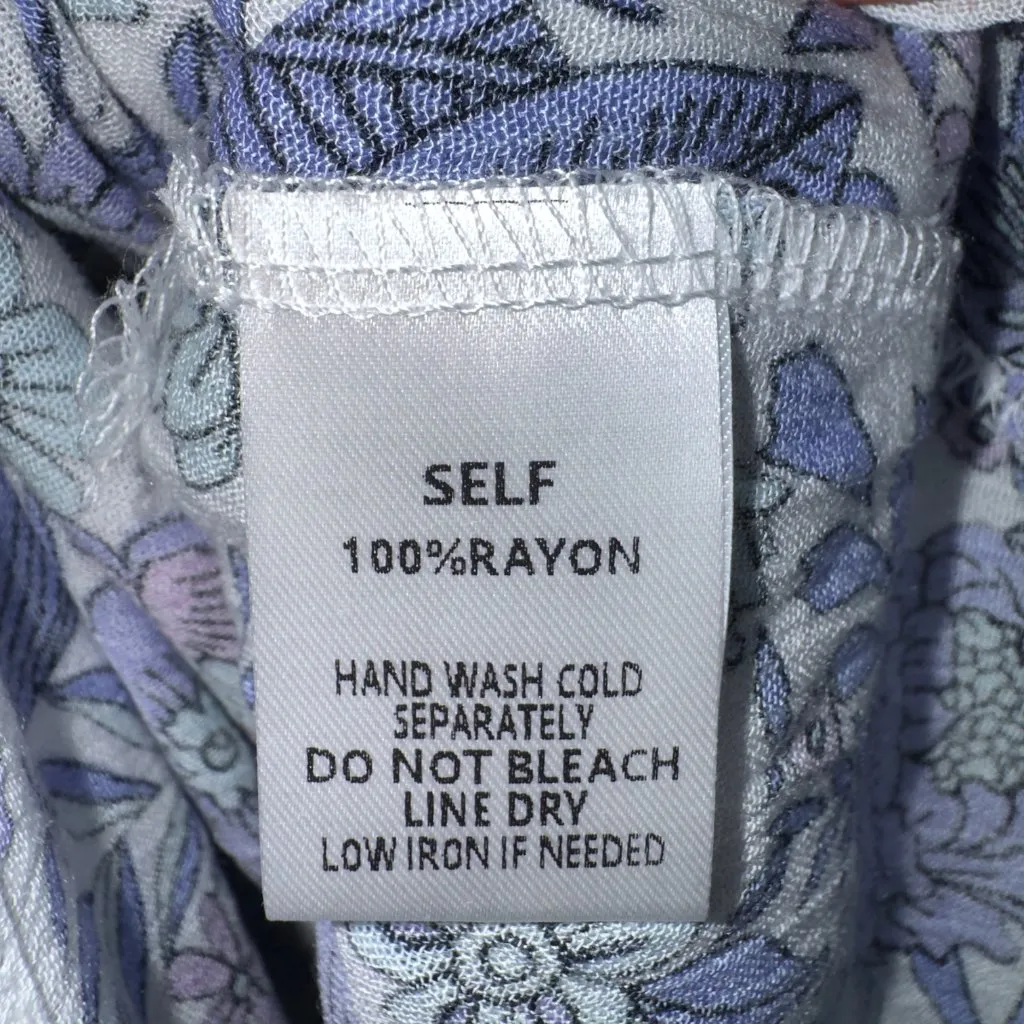 VICI Off Shoulder Floral Mini Dress Women’s Ruffle Smocked Boho Summer Party - Image 8