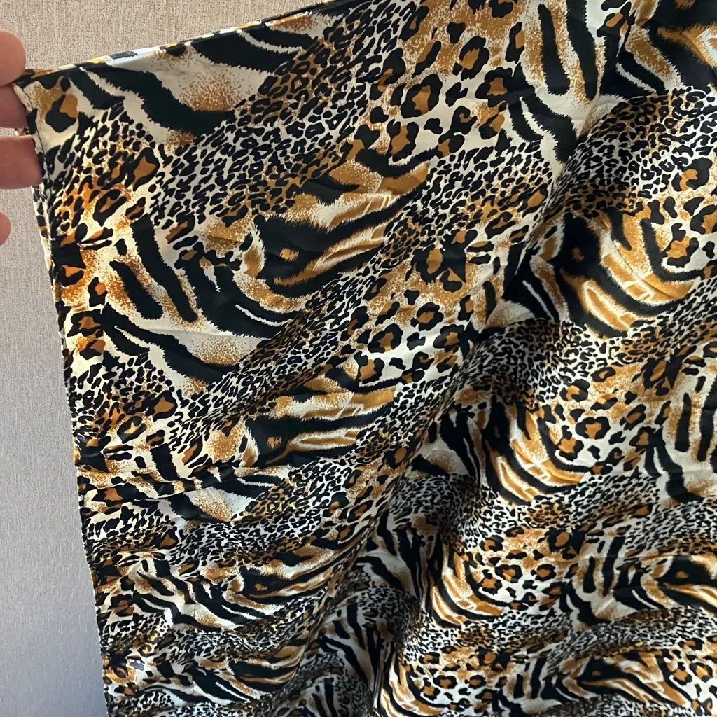 Santé Classics Leopard Print caftan with embellished neckline Black Size undefined - Image 13