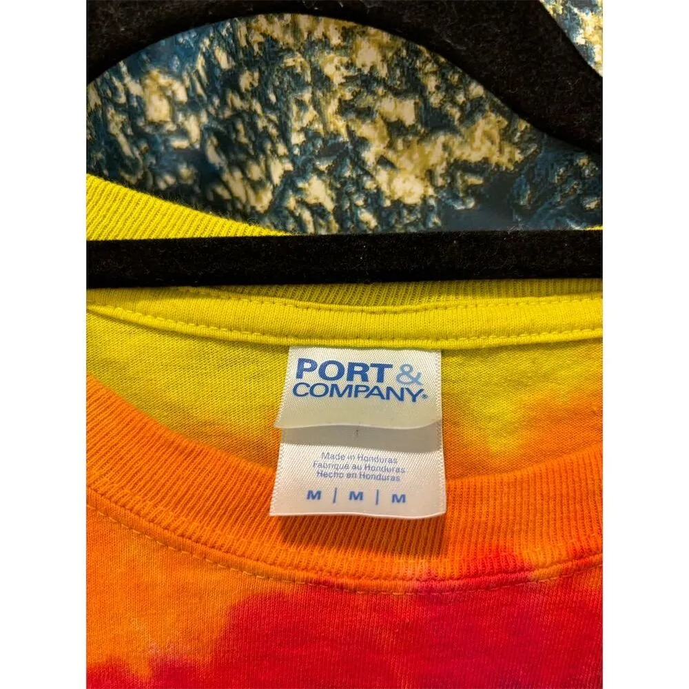 Port & Company Special Olympics Massachusetts Tie-Dye T-Shirt Size Medium - Image 3