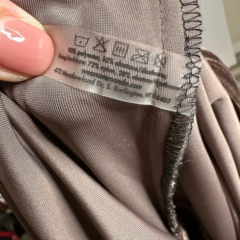 Commando Velvet Tank Jumpsuit Women's Brown Size Small - Image 6