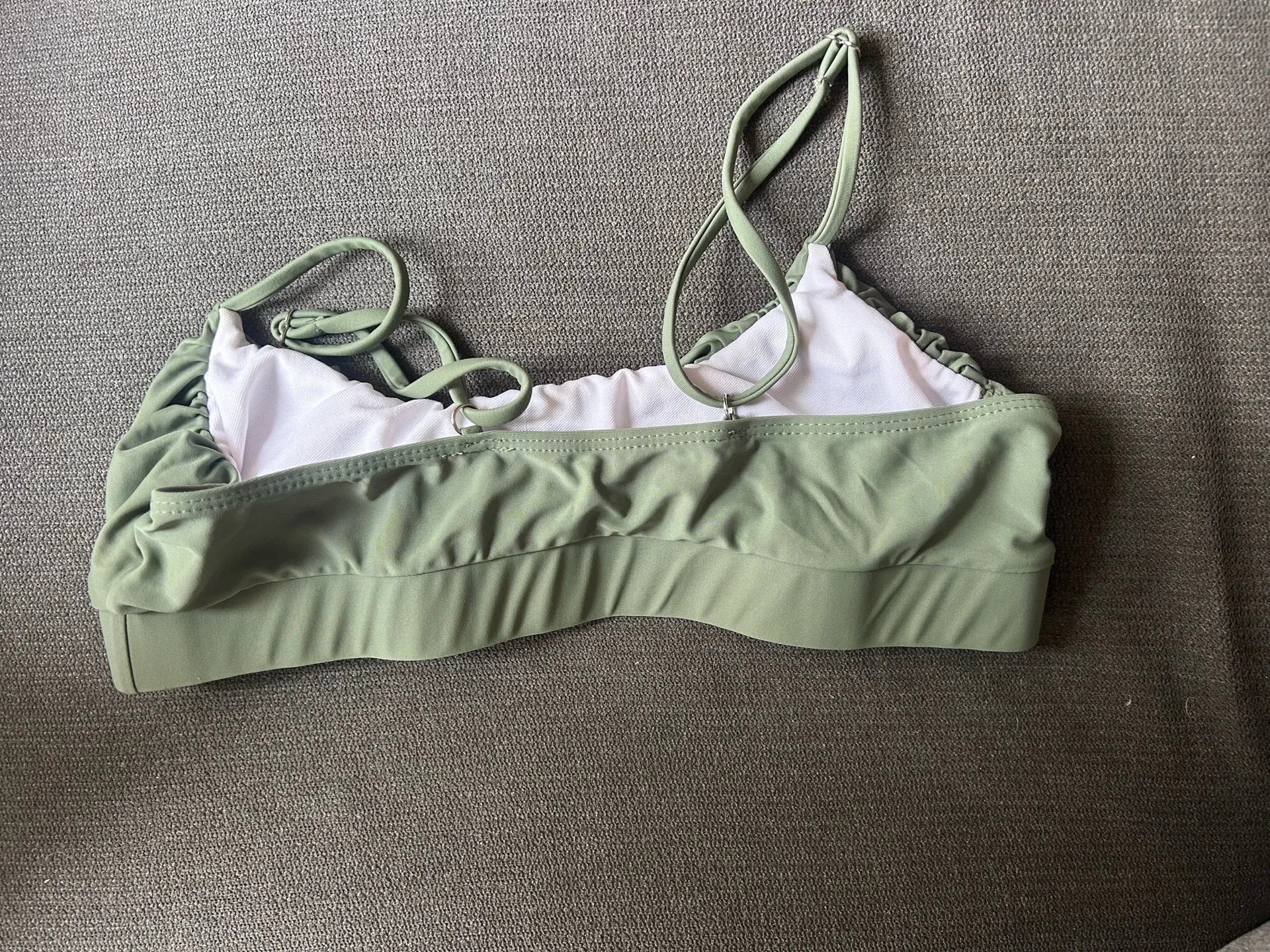Green bathing suit top - Image 2