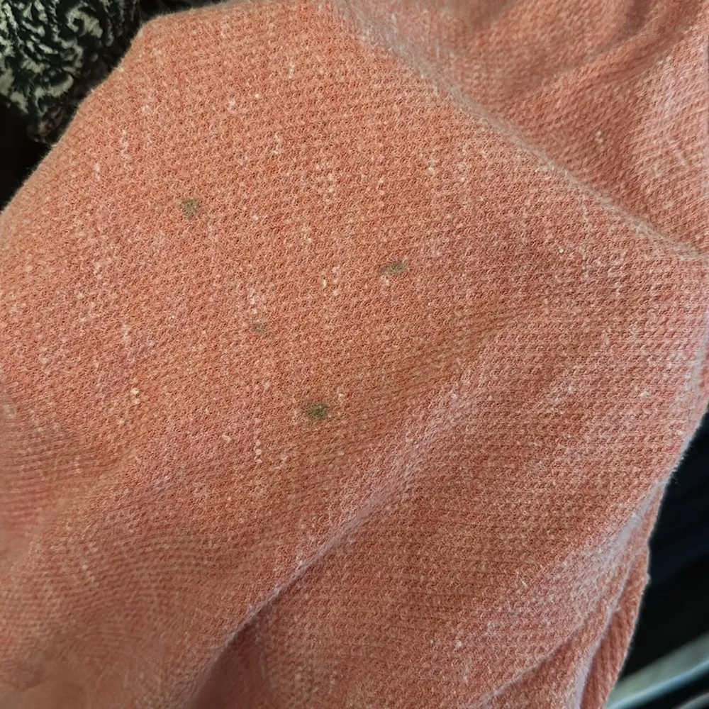 free People pink mauve thermal tunic - Extra Small •flaw 3 dots on left waist - Image 5