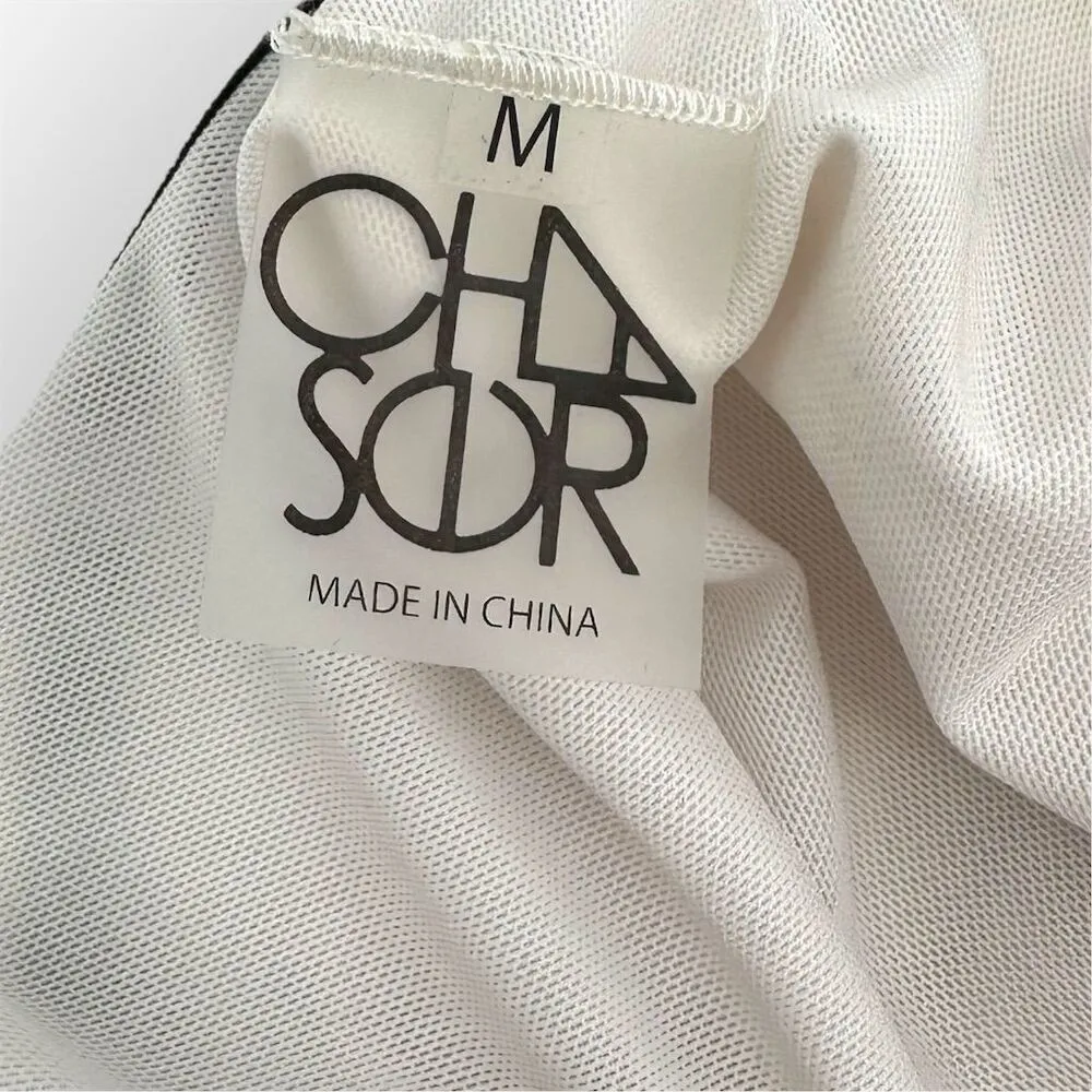 Chaser White Bodysuit M Face Adjustable Straps - Image 6