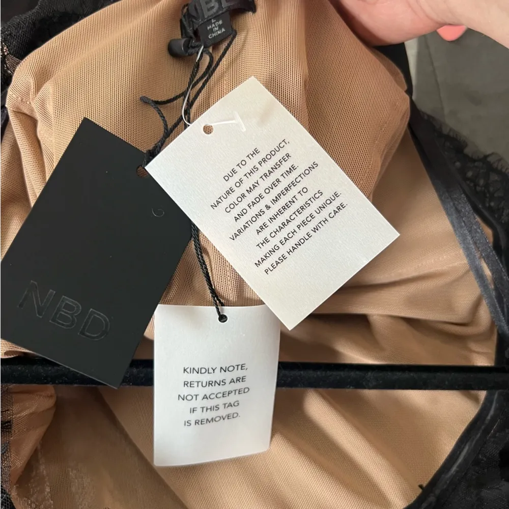 NEW NWT NBD Nalani Strapless Corset Maxi Dress In Black - Image 12