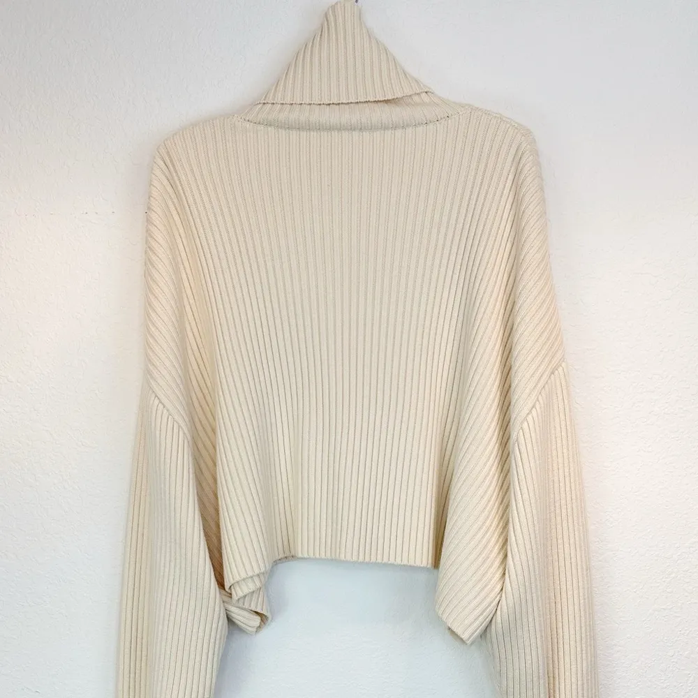 Solace London Nosara Extended Cuffed Sleeve Turtleneck Sweater US Size 6 - Image 12