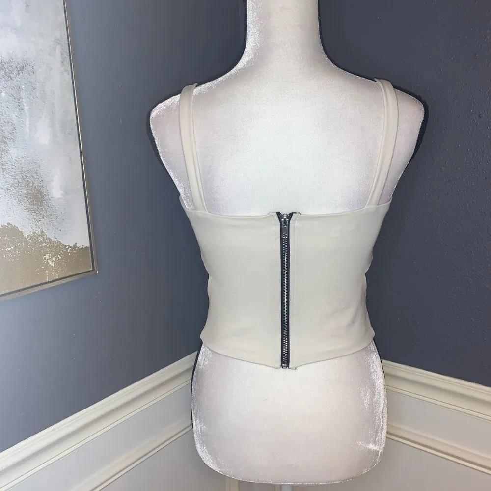 WYLDR cut out zippered back crop top - Image 7