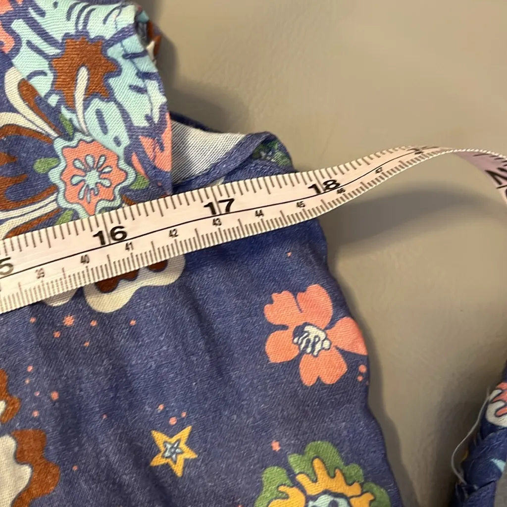 Marine Layer NWOT Laney Mini Dress in Marlin Hibiscus Floral Size small 
 A13 - Image 10