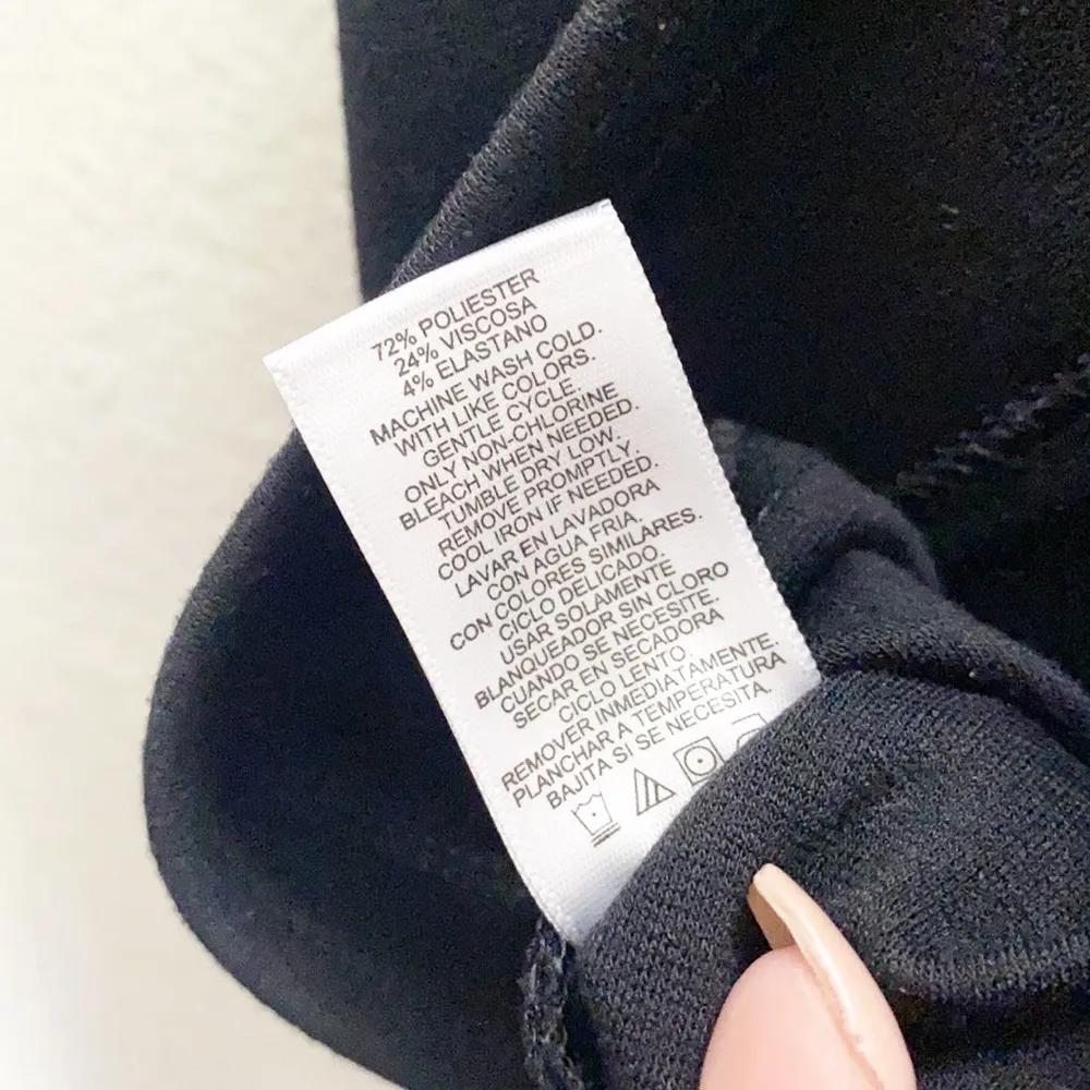 Ellen Tracy Black Fitted Bodycon Pencil Skirt - Image 7