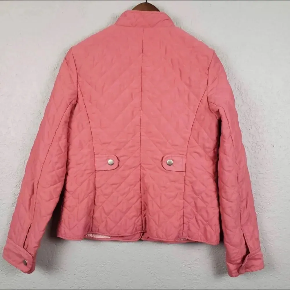 FALL SALE! EUC Peach Ann Taylor LOFT Quilted Jacket - Image 2