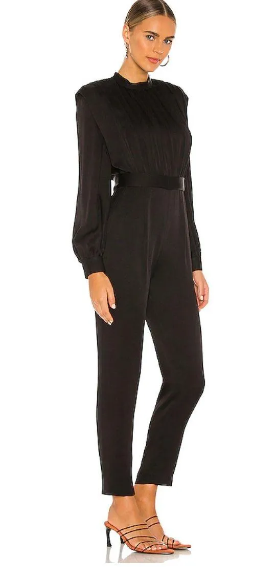 Veronica Beard Kavia Jumpsuit in Black 4 - Image 2
