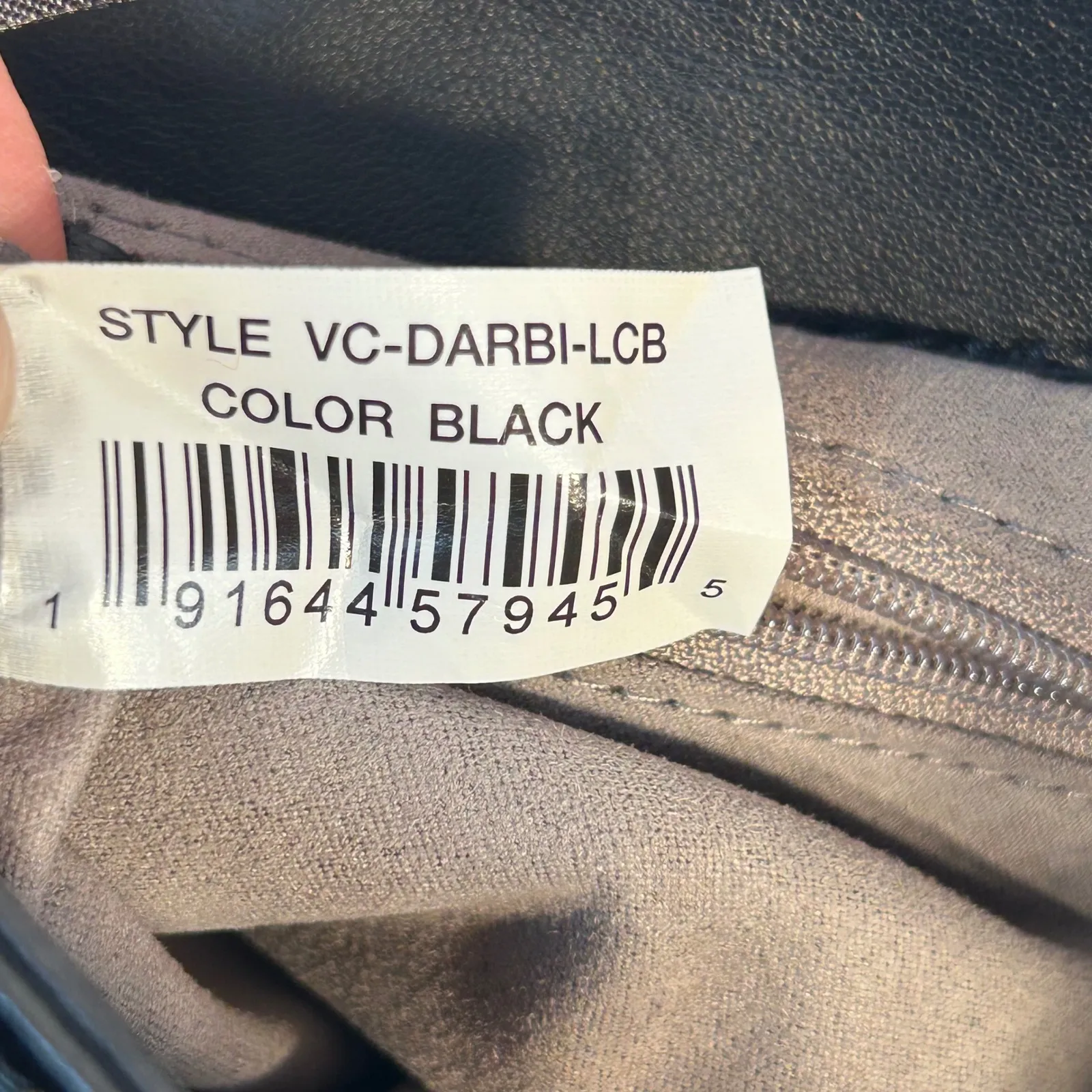 Vince Camuto Darbi Black Genuine Leather Crossbody Bag Style VC DARBI LCB - Image 8