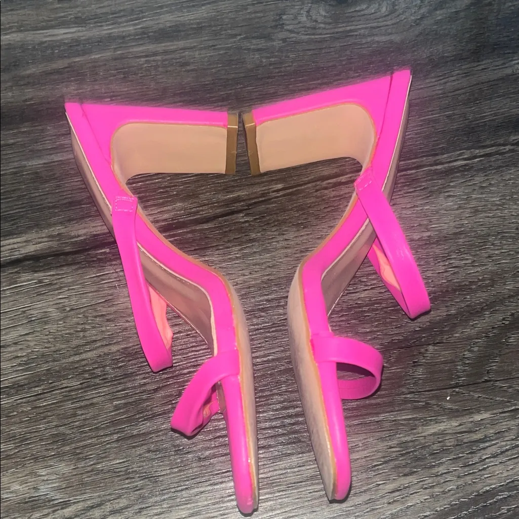 Circus by Sam Edelman Hot Pink Heeled Sandals - Image 2