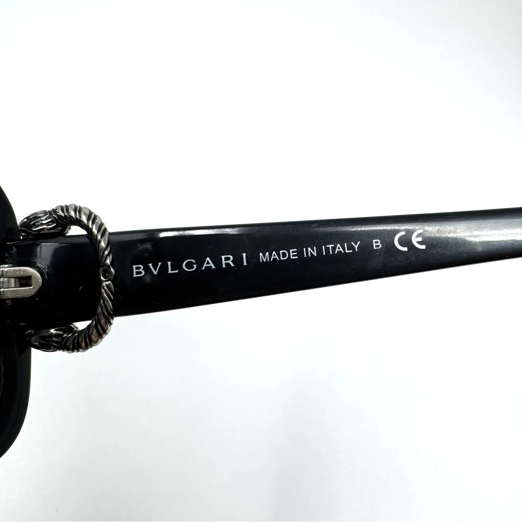 BVLGARI sunglasses, made in Italy Black - Image 7