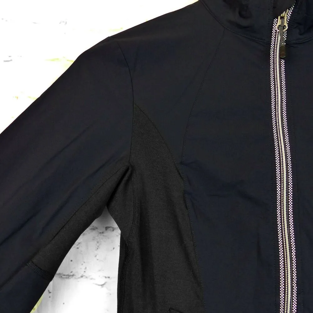 Mountain Hardware Running Jacket Women S Black Mighty Power Hybrid Zip Reflector - Image 5