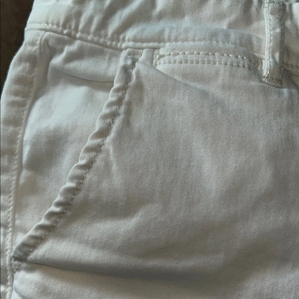 anthropologie Pilcro and the Letterpress White Bermuda Shorts Classic Style - Image 4