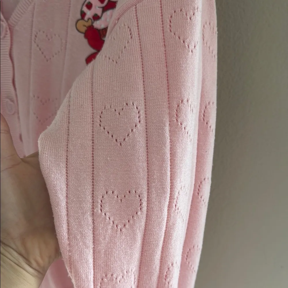 Pink Strawberry Shortcake Women's Sweater Size XL - Image 2
