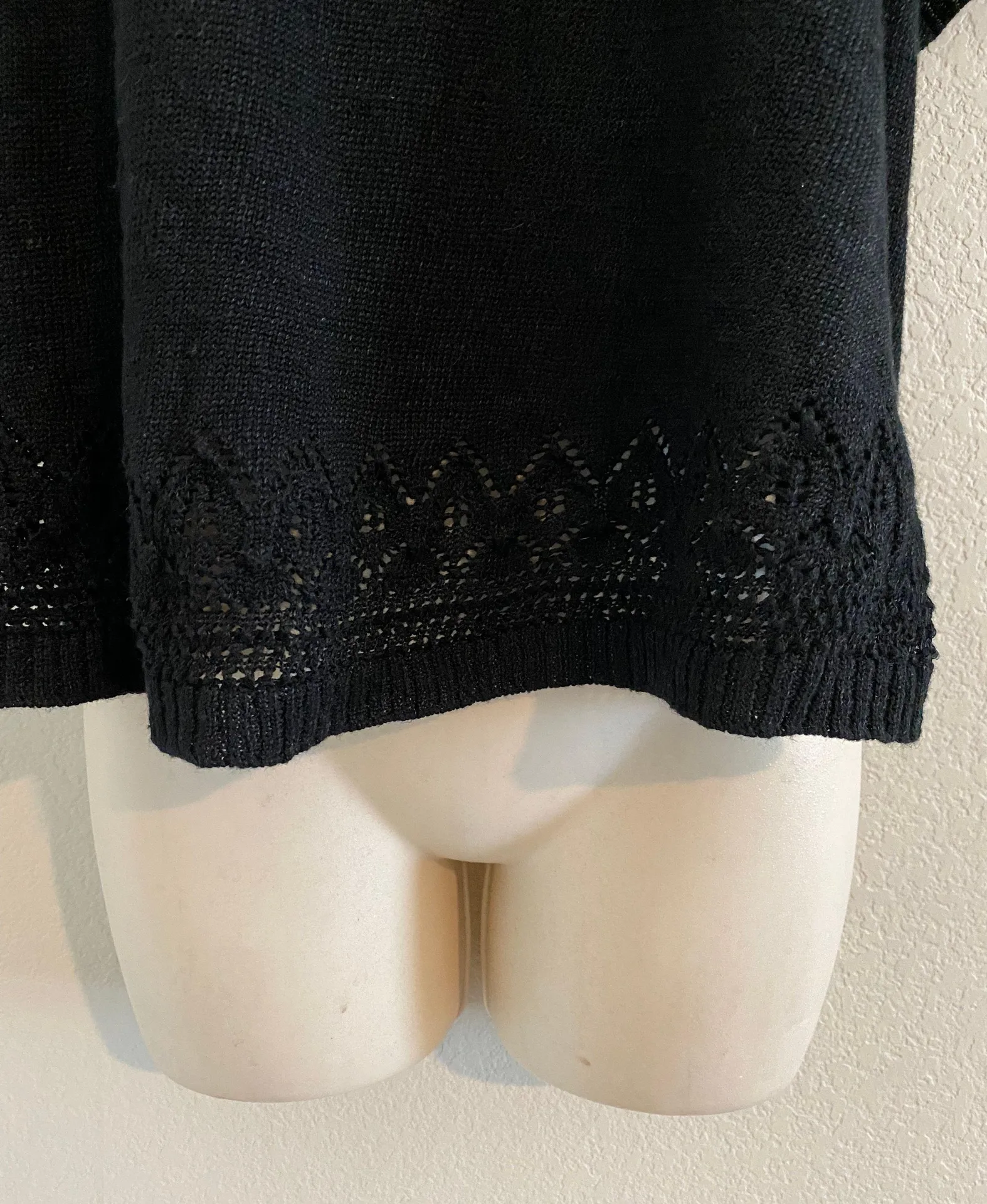 NWOT  Meadow Rue sweater top with butterfly sleeves. Sz XS - Image 5