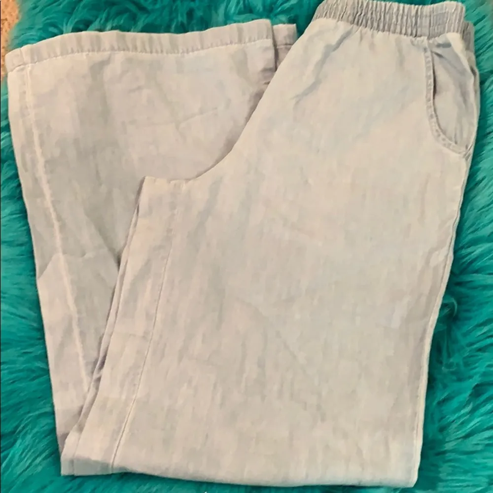 Denim & Company NWOT chambray pull on jeans - Image 2