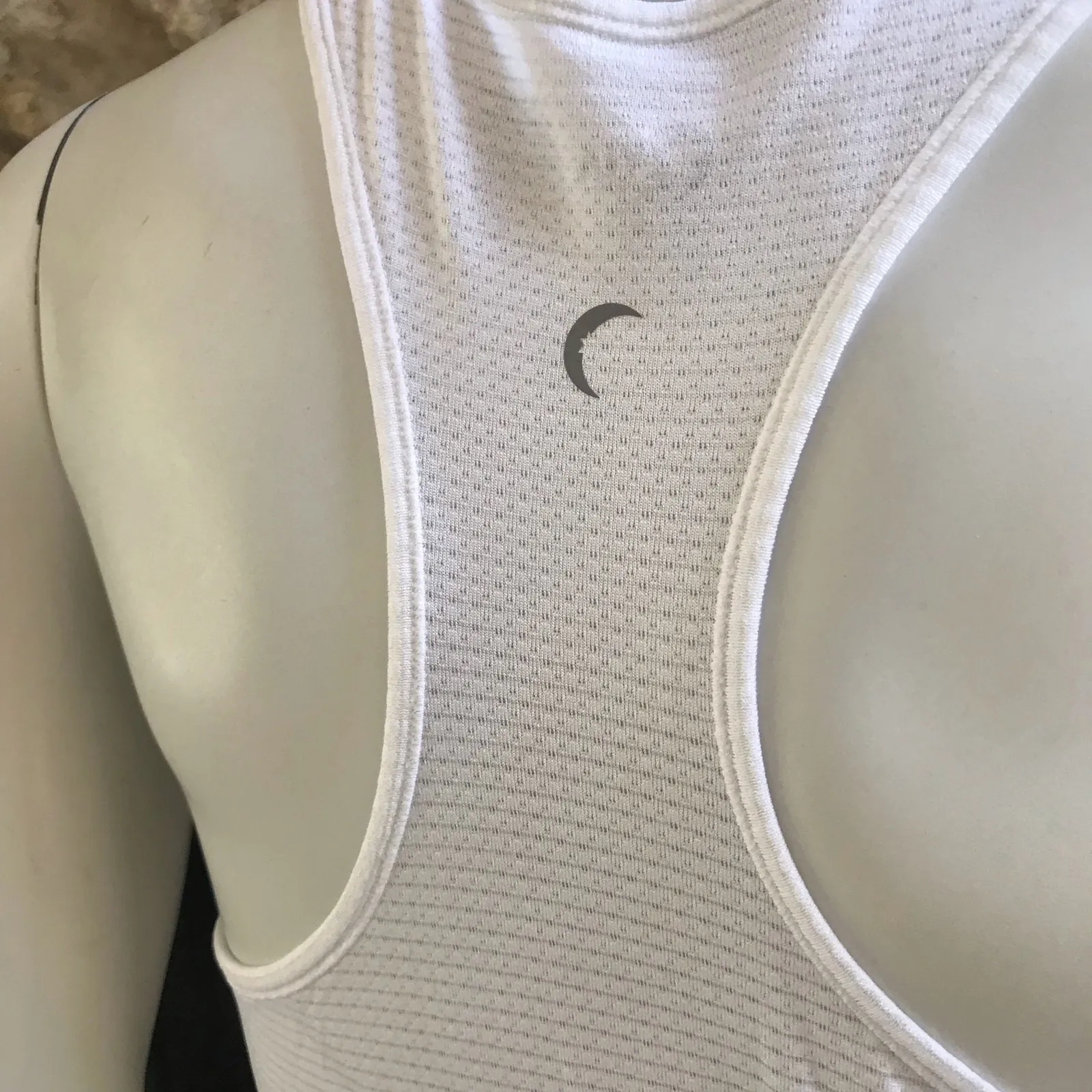ZYIA Active Racerback White Long Tank Top Women’s Size Small - Image 4