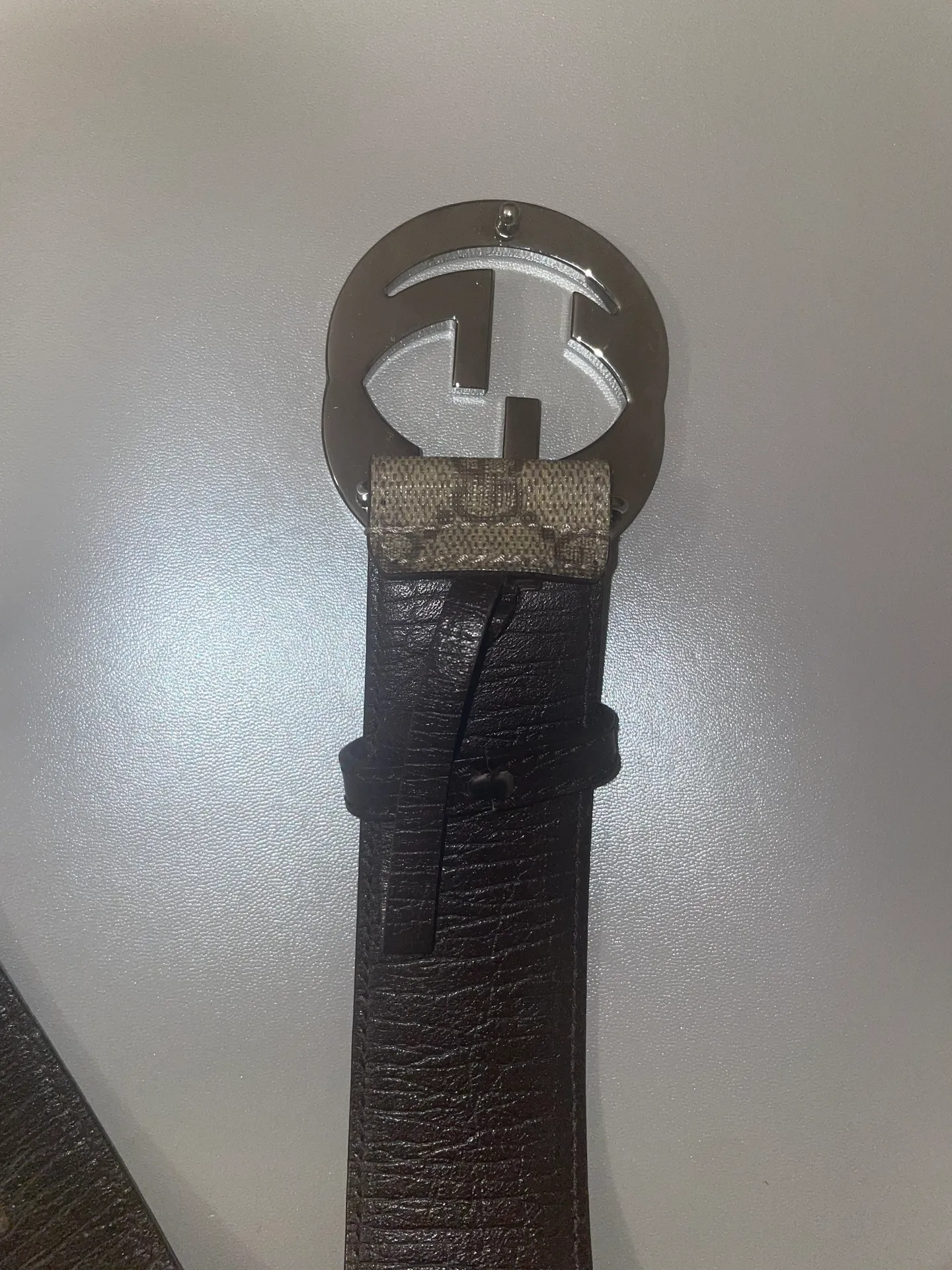 Authentic  Vintage Monogram Belt - Image 5