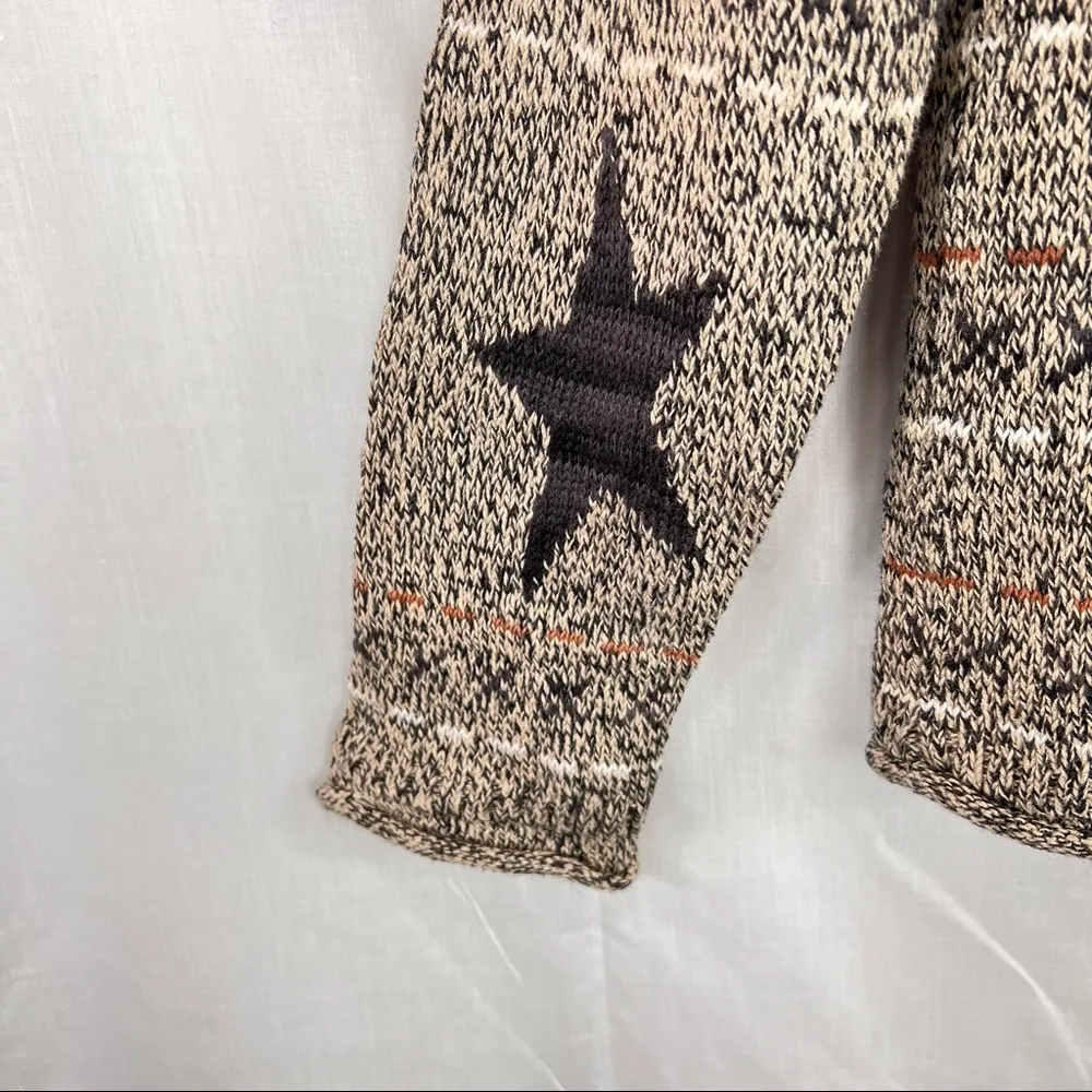 Christopher & Banks Vtg Esquestrian Horse Southwestern Sweater Sz M Cotton Blend  - Image 4