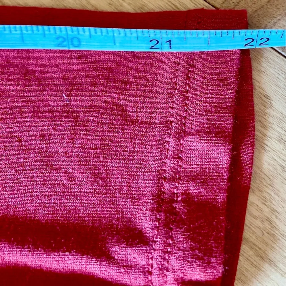 Ambiance Brand Red Dress Long Sleeve 2010’s Medium Valentine - Image 6