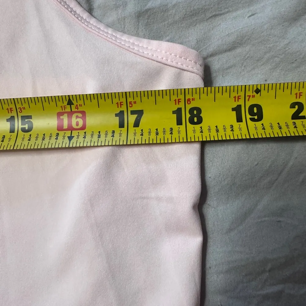 RBX size medium athletic racerback tank top mesh overlay Top Pink - Image 4