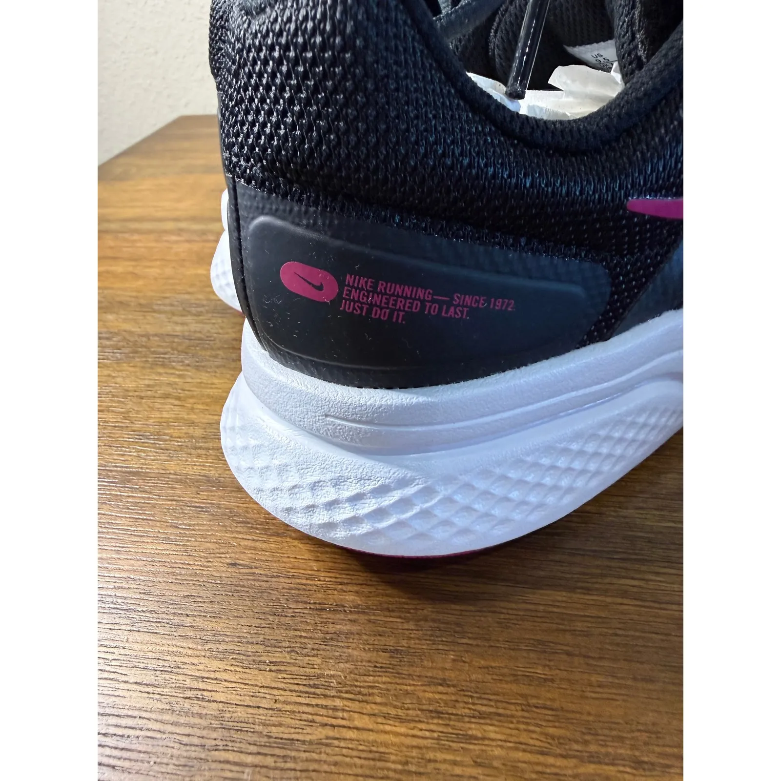 Nike Women's Running Shoes Black Pink Size 9.5 CV0568-011 - Image 5