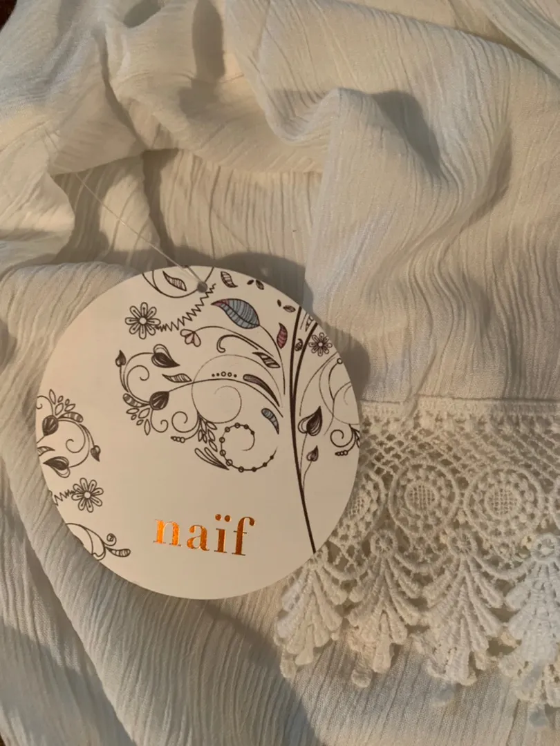 Naïf Boho White Dress - Image 4