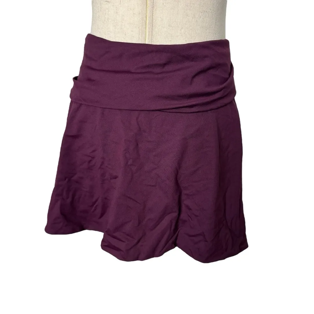 The Attico Plum Purple Wrap Skirt Size M - Image 6
