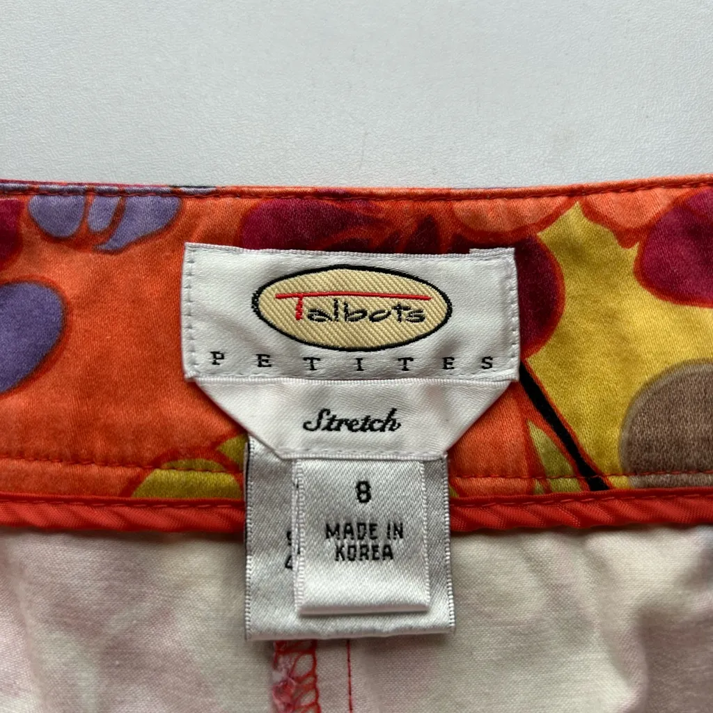 Floral Print Women's Capri Pants - Image 9