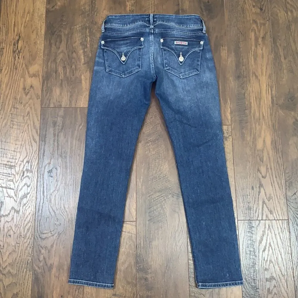 Hudson Collin Back Flap Pocket Skinny Jeans - Image 8