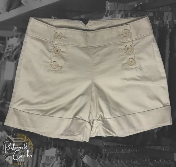 Khaki Front Button  - Size 0 - Image 9