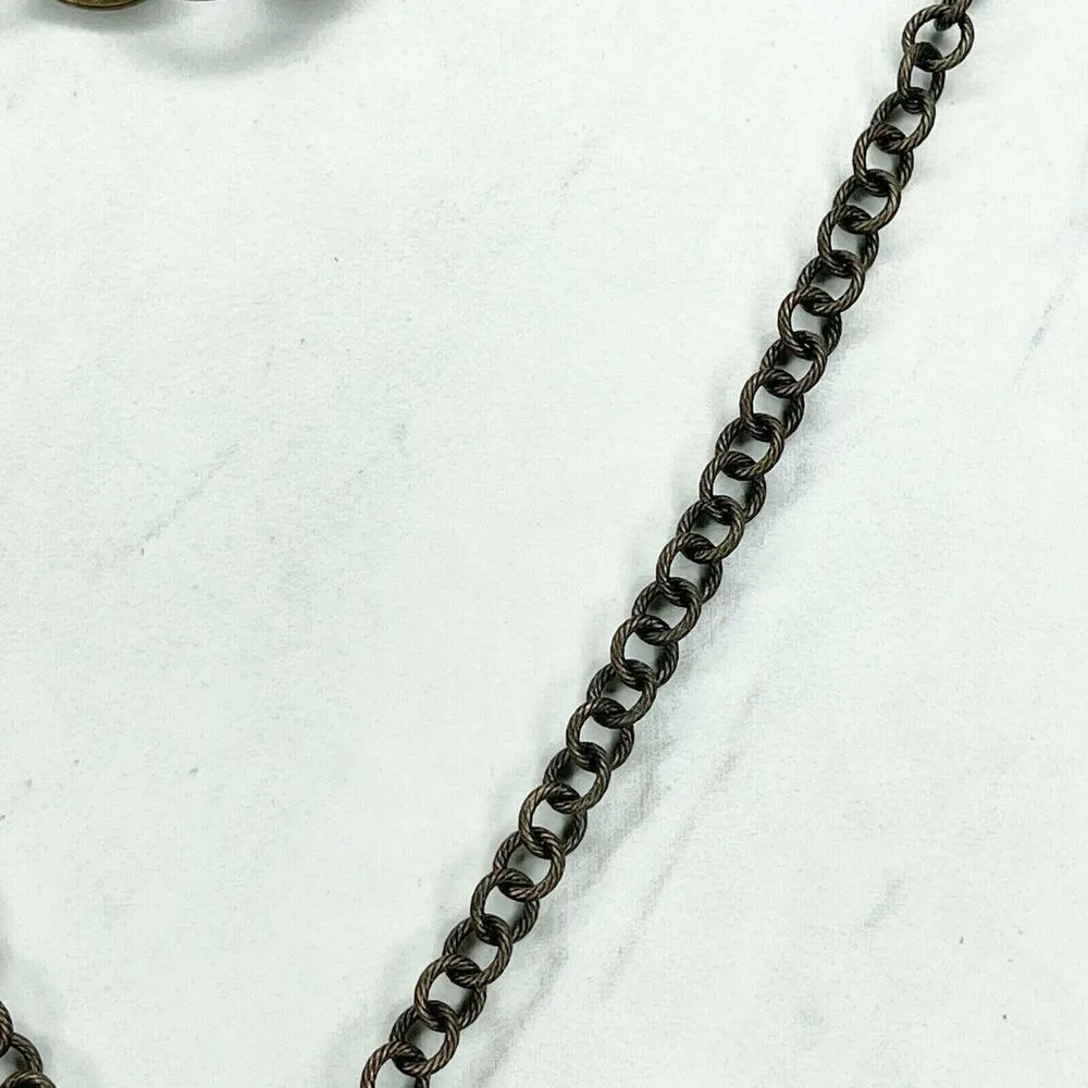 Totem Style Beaded Pendant Boho Necklace - Image 8