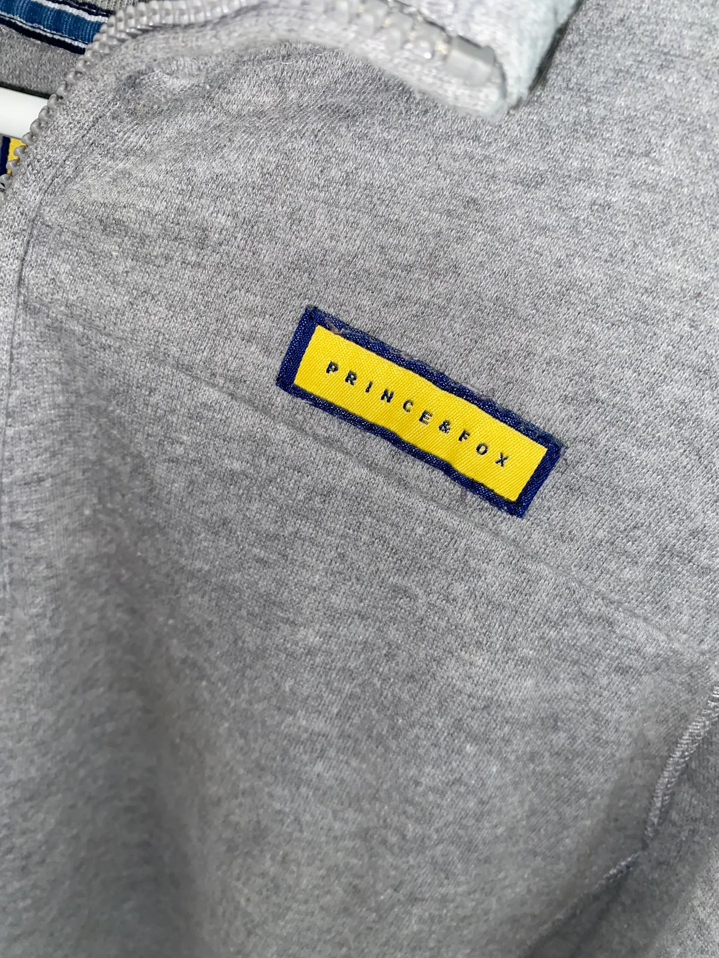 Aeropostale Gray Quarter-Zip Pullover - Image 6