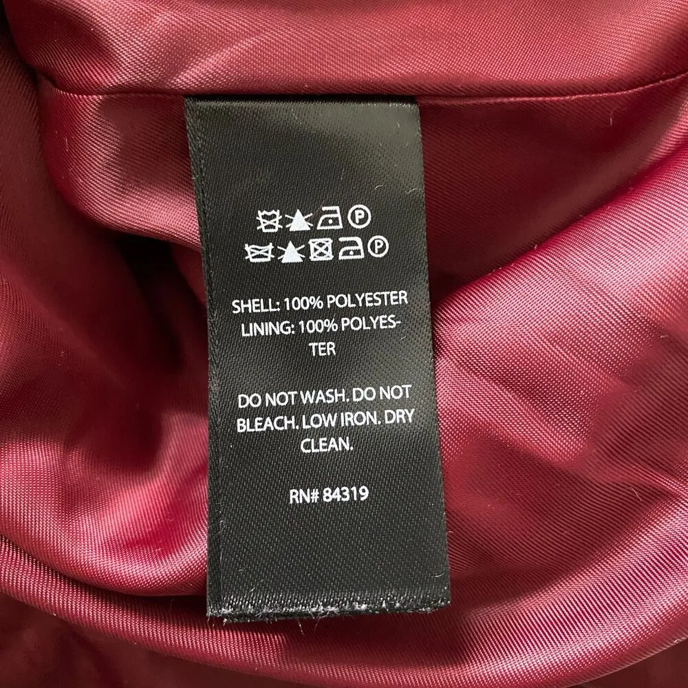 Tahari Plaid Cropped Gold Buttons Lined Tweed Clueless Preppy Jacket Blazer Sz L - Image 5