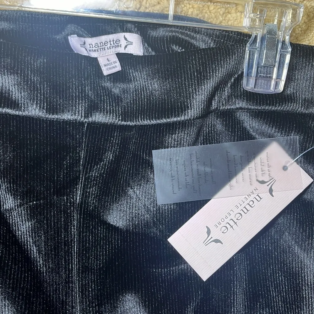 Nanette Lepore Velvet pants - Image 3