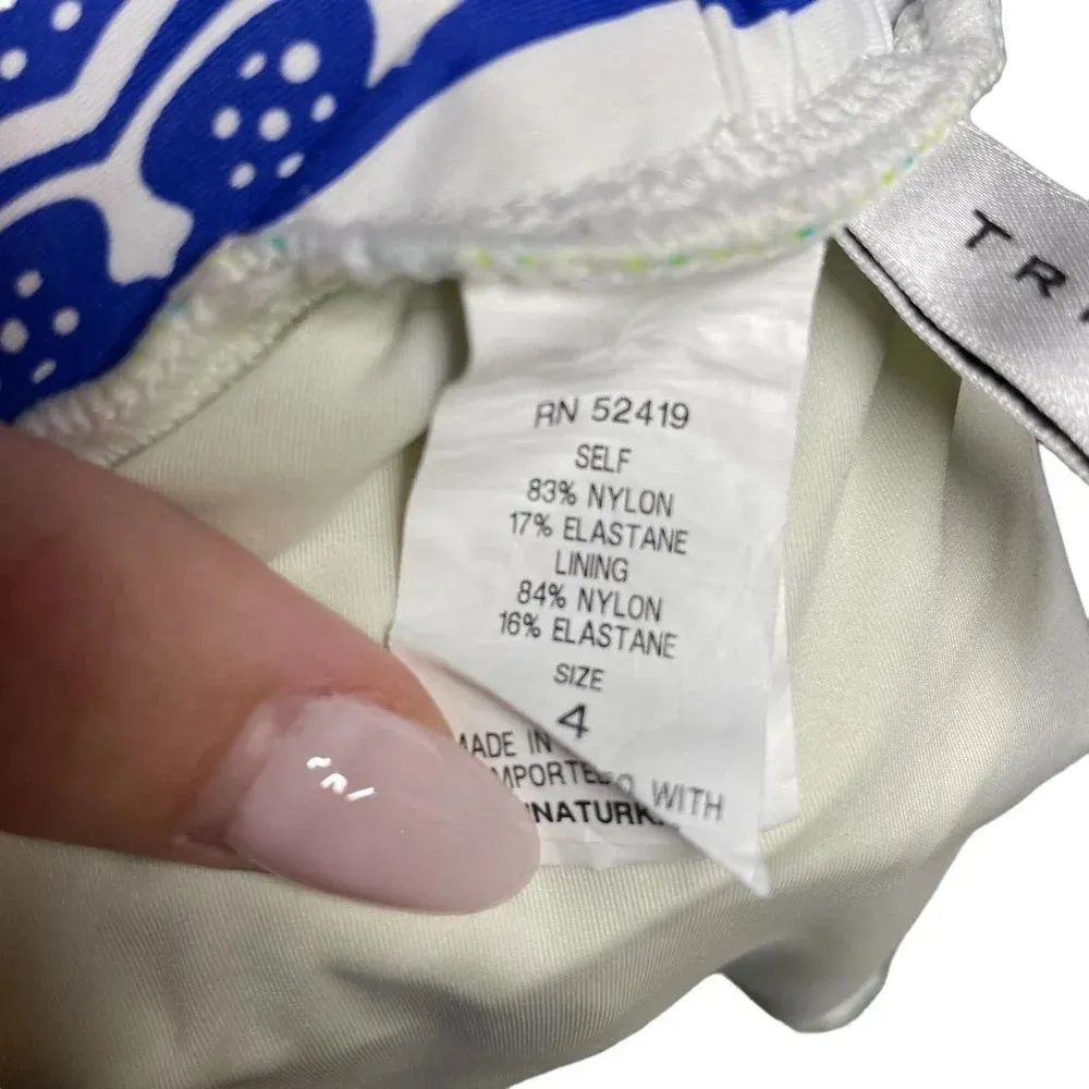 Trina Turk Seychelles Bikini‎ Set Blue Green Size 4 - Image 10