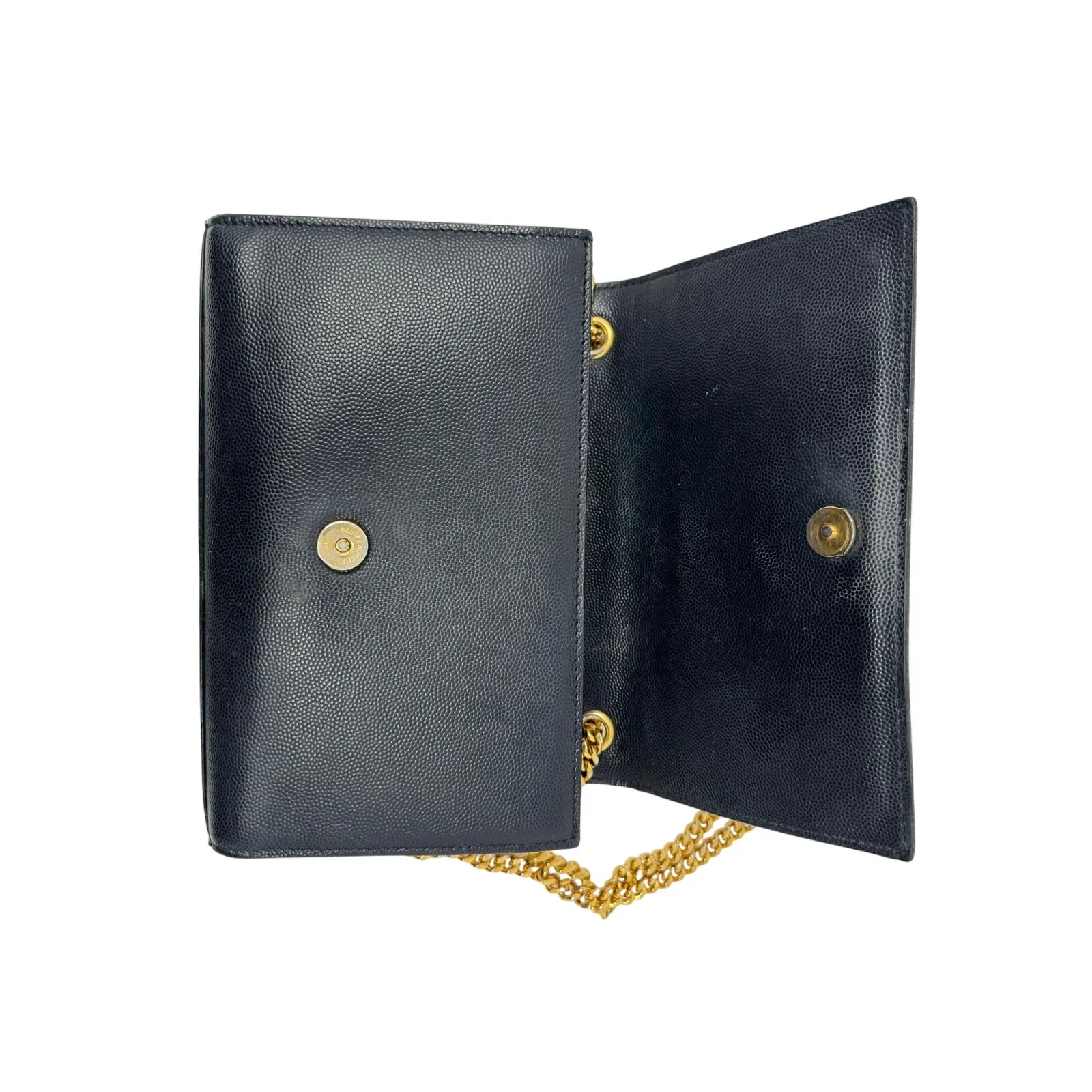 Saint Laurent YSL Kate Black Shoulder Bag Small Grain de Poudre Leather - Image 12