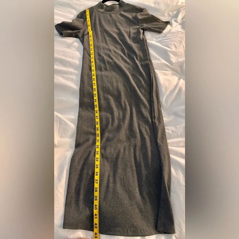 Zara Midi Ribbed Dress - Image 4