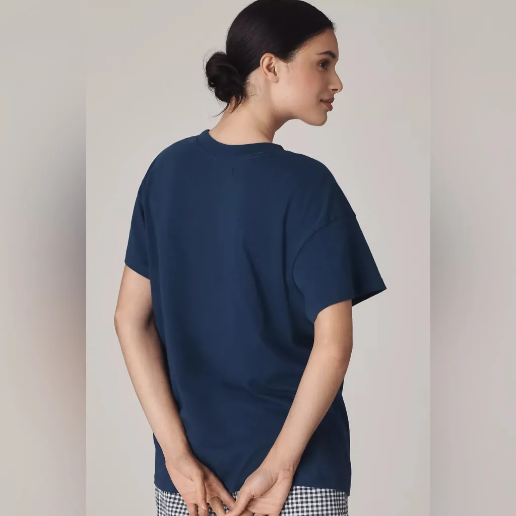 Girl Dangerous • NWT Navy Main Squeeze Lemon Tee Shirt Blue Size M - Image 5