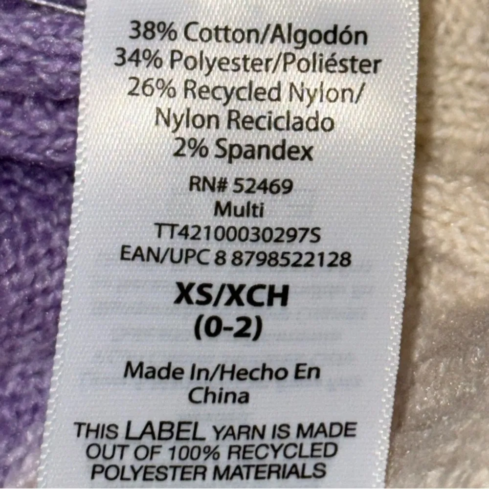 Time and Tru Women's Super Soft Lilac Purple Striped Pullover Sweater XS 0 - Image 6