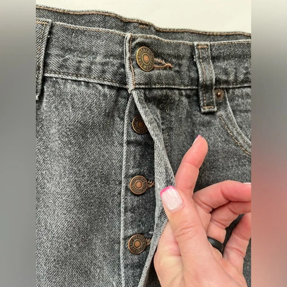 Levi’s vintage 501 jean shorts made in USA NWT 8 - Image 6