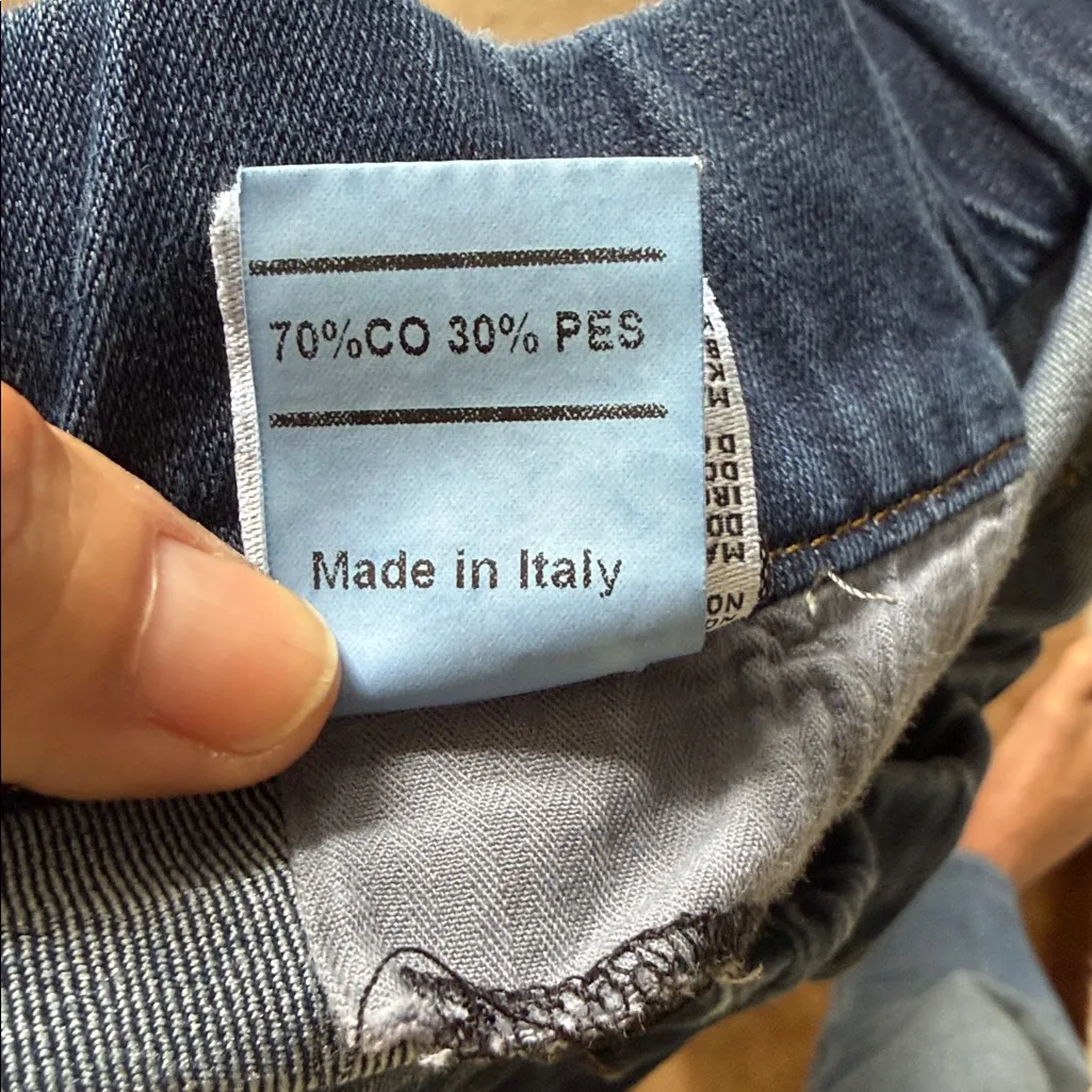 R13 Dark blue sweat jeans - Image 9