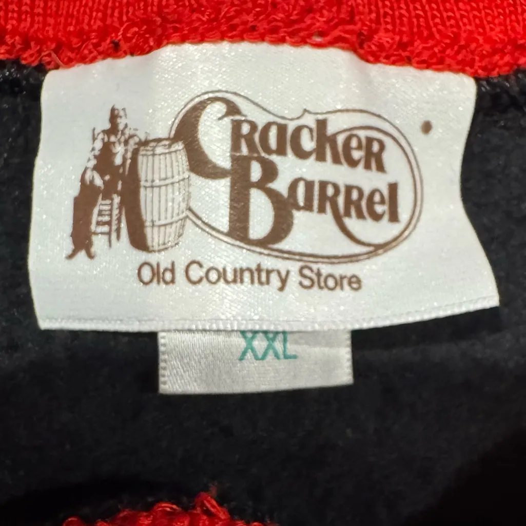 Vintage 1992 Teacher Graphic Sweatshirt XXL Cozy Kitsch 90s Black - Image 3