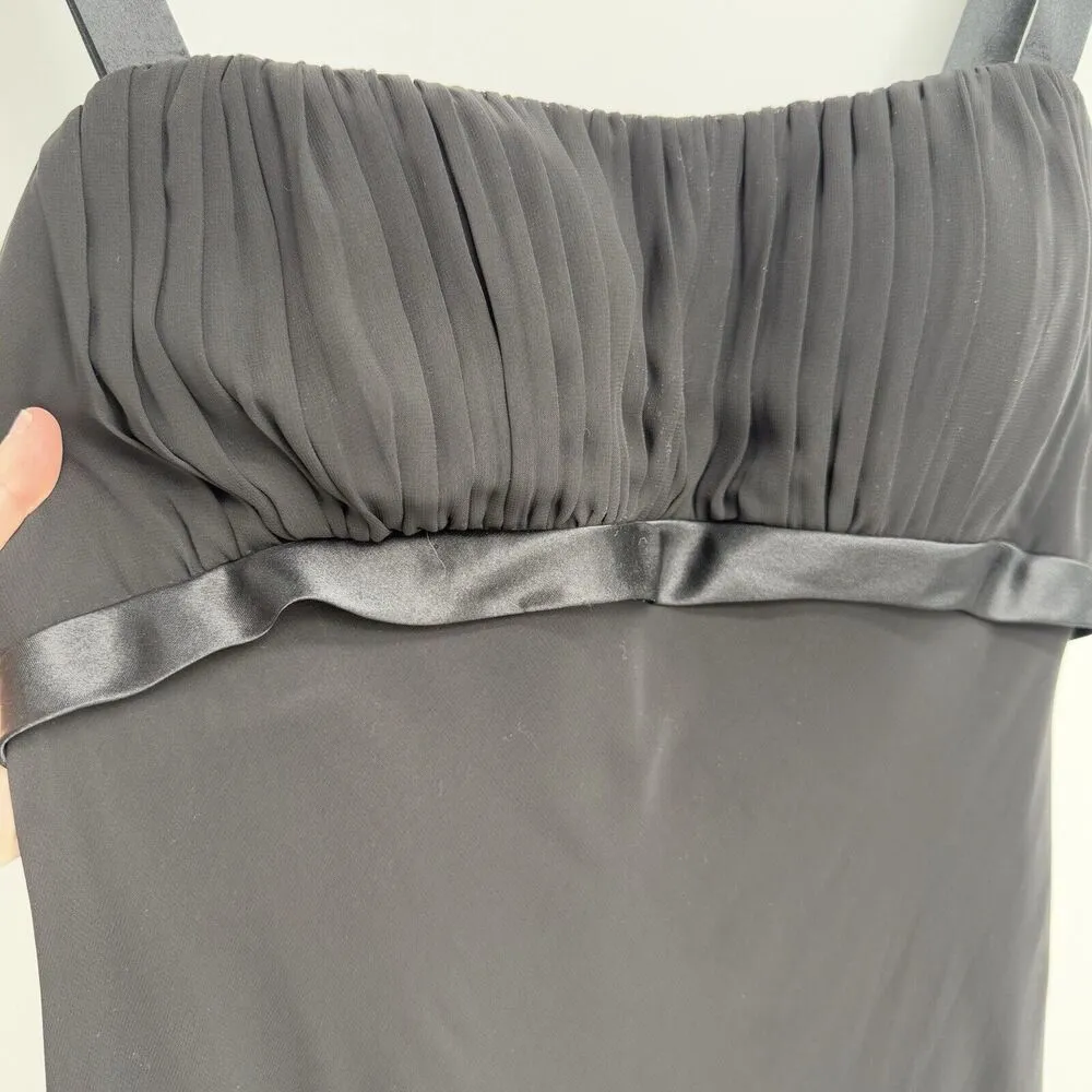 SL Fashions Y2k Black Midi Beaded Dress Size 14 Formal - Image 10