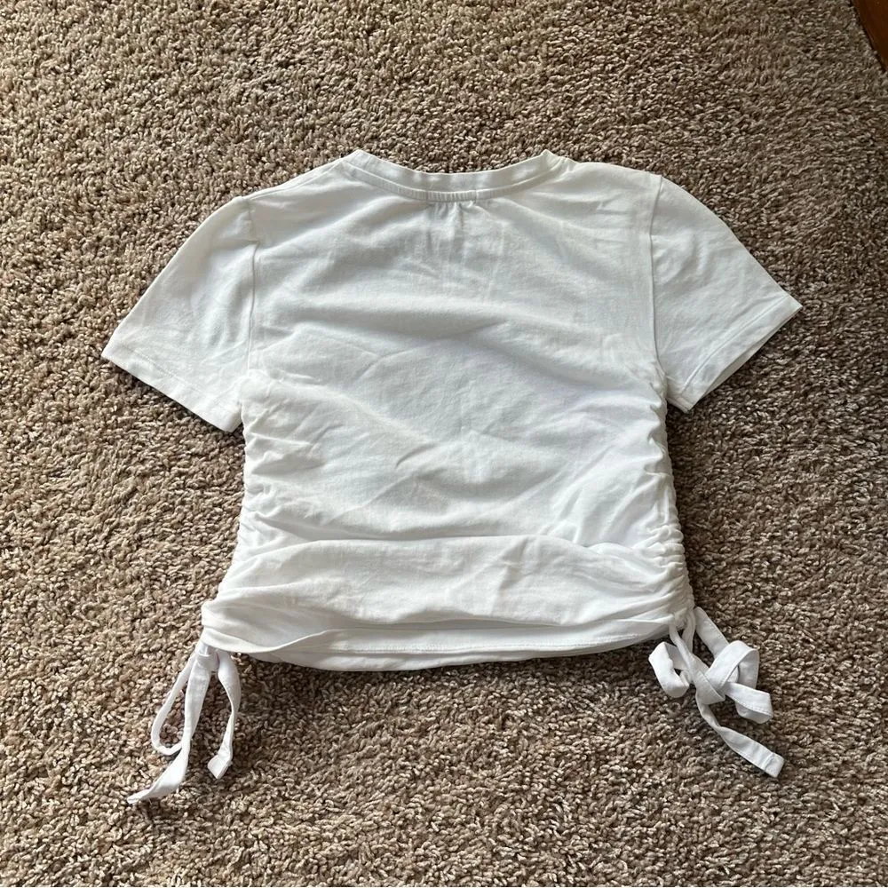 Splash  Ruched Side T Shirt - Image 8