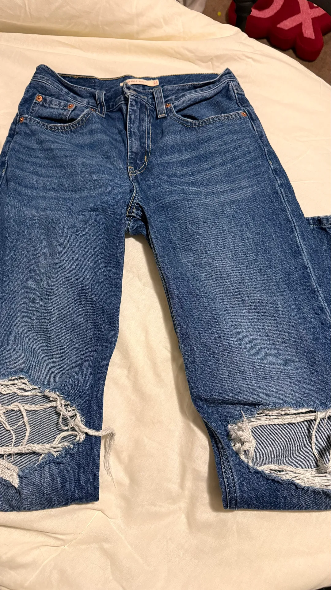 Levi’s Low Pro Straight Jeans - Image 2