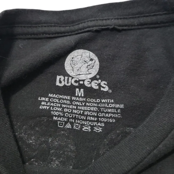 Shirt Size Medium Halloween Tee Bucee's "Boo Crew" Graphic Print Shirt Unisex T-Shirt - Image 6