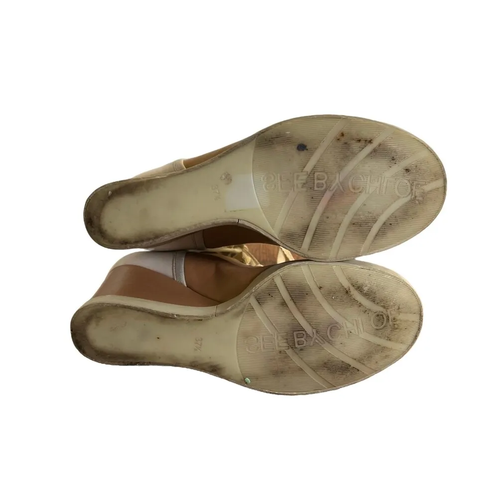 See by Chloe Colorblock Wedge Lace Up Sneaker EU 37.5 US 7/7.5 - Image 6